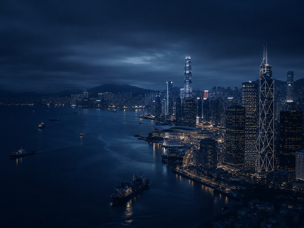 Asian financial hub and harbour representing cross-border sector coverage across capital-intensive industries