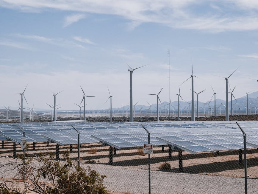 Renewable Energy Finance Advisory and Transaction Coordination